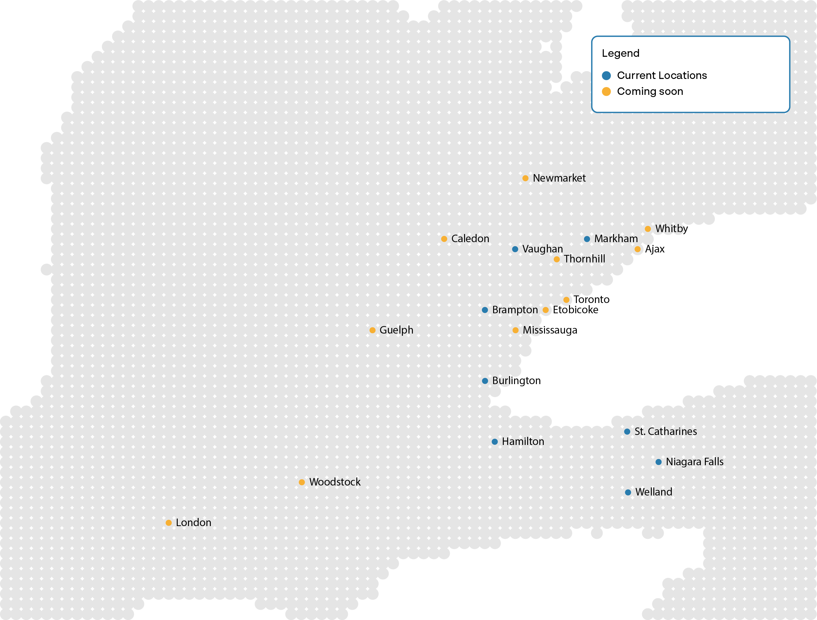 MedCare Clinics locations across the Greater Toronto Area