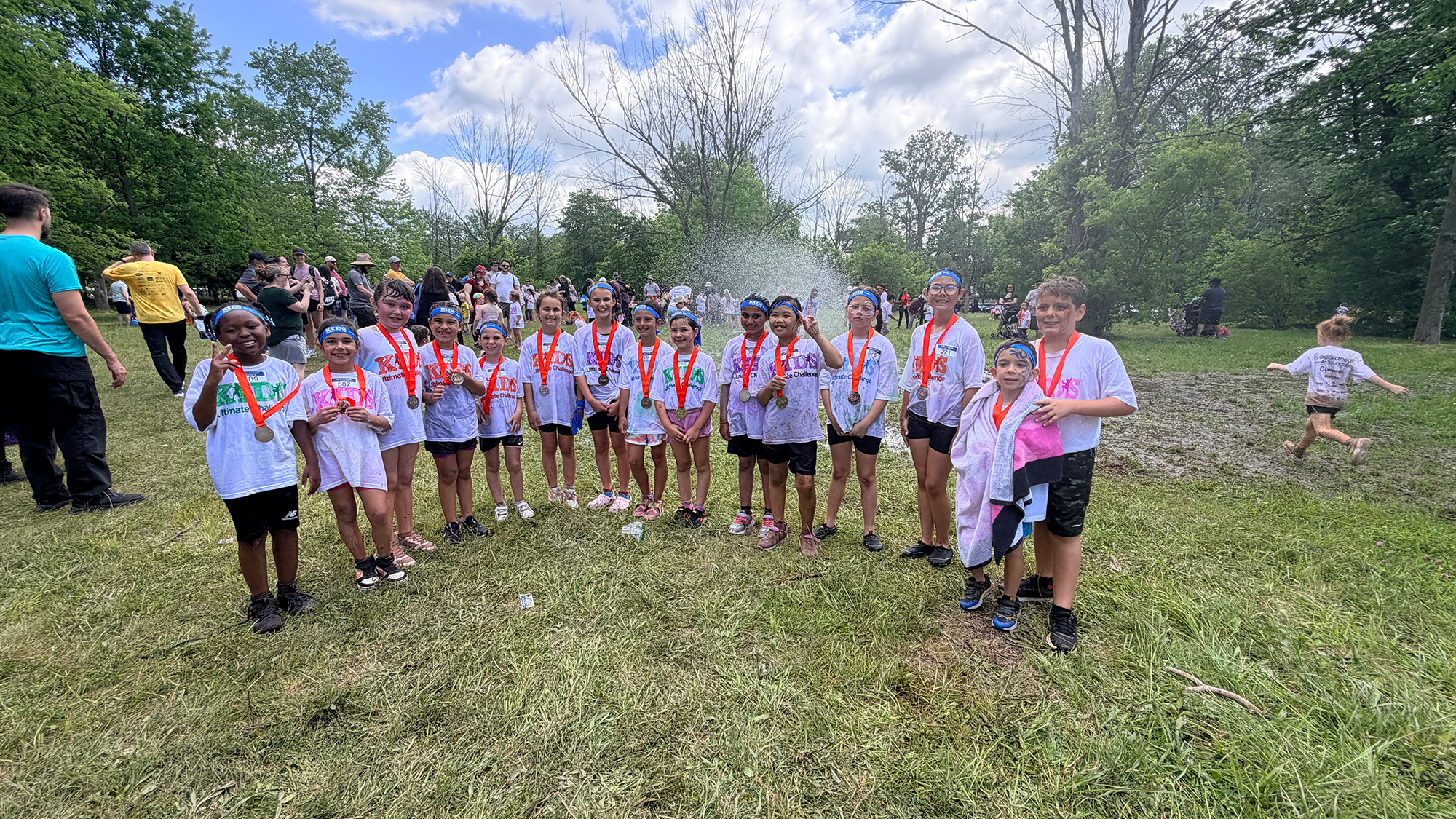 MedCare Clinics team after the Kids Ultimate Challenge