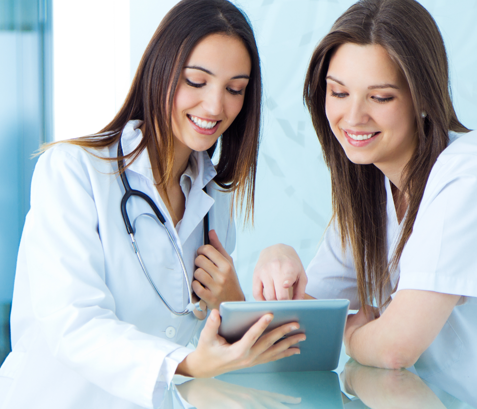 Nursing student training at MedCare Clinics